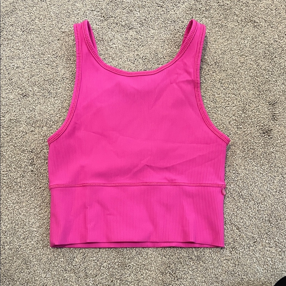 Lululemon Athletica Fuchsia Tank Top